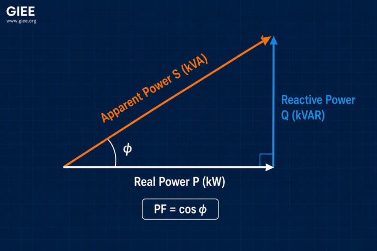 Reactive Power and Power Factor Explained for Engineers – GIEE – The ...